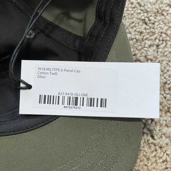 Maharishi Hat Cap Mens One Size Army Green MILTYPE 6-Panel Strapback Made in USA - Picture 7 of 8